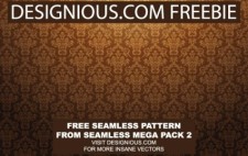 free vector Baroq Seamless Pattern