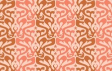 free vector REDmillion pattern ONE