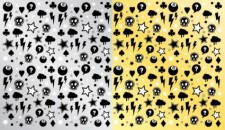 free vector Punk Rock Pattern