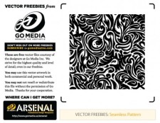 free vector Seamless Swirls Pattern