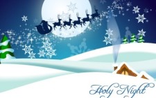 free vector Winter, Christmas, Santa Claus, Reindeer Vectors