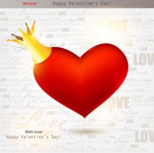 free vector Valentine39s day decorative elements 02 vector