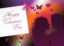 free vector Happy Valentine Art