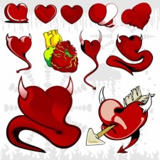 free vector Fun Heart Graphics