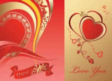 free vector Love Card