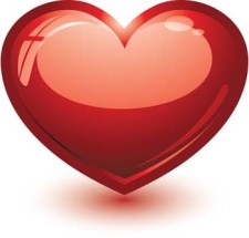 free vector 3d heart vector, heart vector ai illustrator, photoshop heart design ai vector, love sign heart vector