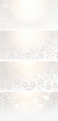 free vector The gradient pattern bannervector
