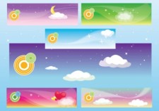 free vector Dream Banners