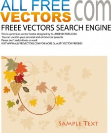 free vector Grungy floral background