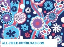 free vector Vector Pattern  Floral Theme