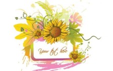 free vector Summer floral