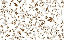 free vector Free Floral Pattern