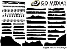 free vector Go media produced vector all kinds of paper silhouette