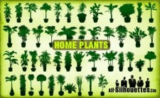 free vector Vector Home Plants Clipart