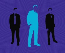 free vector Business Men Silhouettes