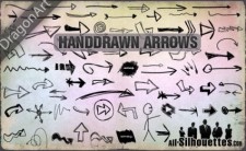 free vector Hand Drawn Vector Arrows