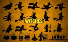 free vector Vector Witches