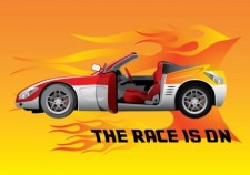 free vector Race Car