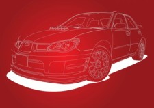 free vector Subaru Impreza Car