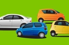 free vector Hatchback small car