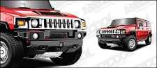 free vector Hummer vehicle vector material