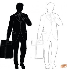 free vector Business Man