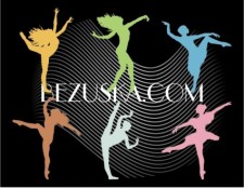 free vector Silhouette dancers