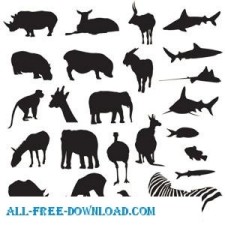 free vector Free Vector Pack Safari And Zoo Animals spoon