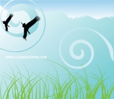 free vector Nature background free vector