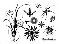 free vector 
								Cyber Plant Life							