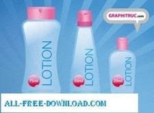 free vector Lotion