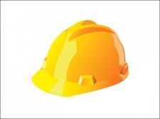 free vector 
								Construction Helmet							