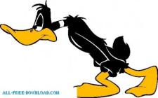 free vector Duffy Duck 015