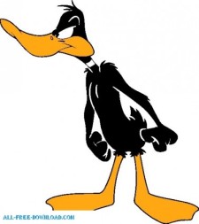 free vector Duffy Duck 004