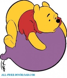 free vector Winnie the Pooh Pooh 066