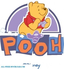 free vector Winnie the Pooh Pooh 043