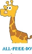 free vector Giraffe 03