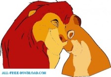 free vector The Lion King GROUP001