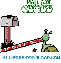 free vector Mailbox Olympics