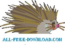 free vector Hedgehog 3