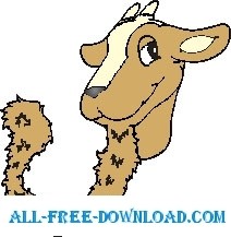 free vector Goat with Goatee