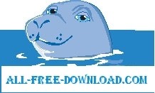 free vector Seal Smiling 1