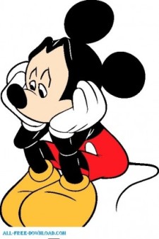 free vector Mickey Mouse 001