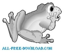 free vector Frog 01