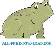 free vector Frog 20
