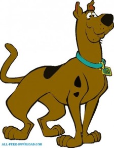 free vector Scooby Doo 03