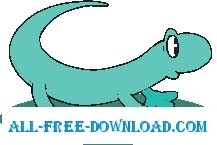 free vector Gecko 1