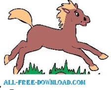 free vector Horse 19