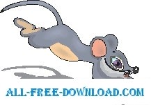 free vector Mouse Running 2