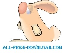 free vector Rabbit with Carrot 5